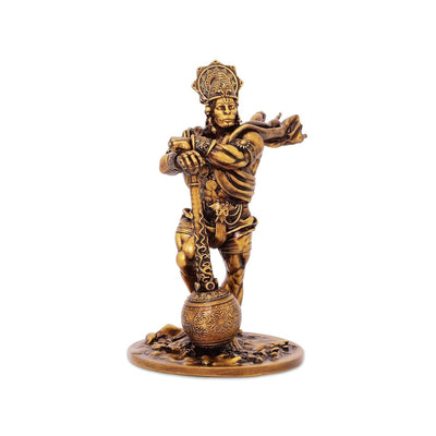 Bahubali Lord Hanuman Idol (Best for Car Dashboard and Home Temple)
